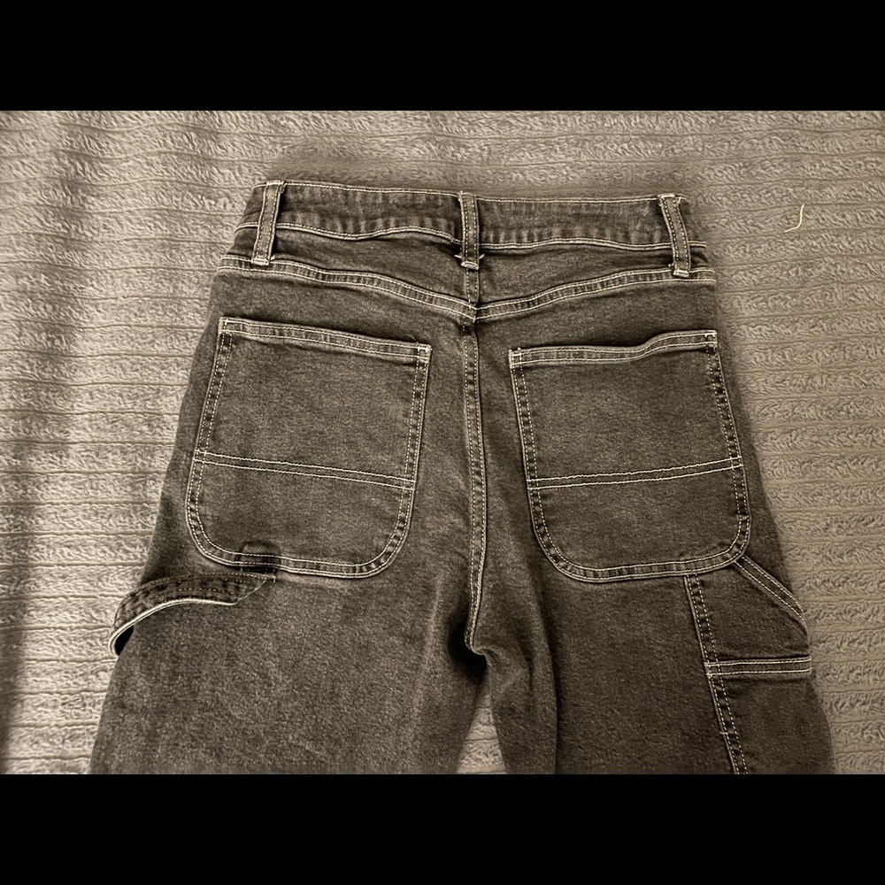 Woman’s Black Carpenter Wild Fable Jeans Size 4